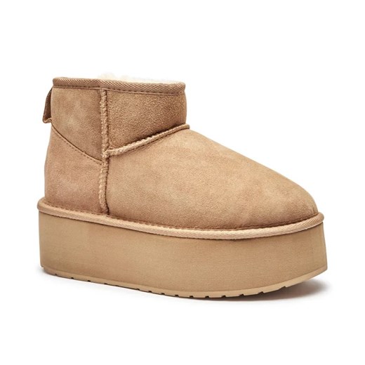 EMU Australia Skórzane śniegowce Stinger | z dodatkiem wełny ze sklepu Gomez Fashion Store w kategorii Śniegowce damskie - zdjęcie 185379146