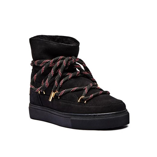INUIKII Skórzane śniegowce Inuikii x Coccinelle Jacquard Lace | z dodatkiem wełny ze sklepu Gomez Fashion Store w kategorii Śniegowce damskie - zdjęcie 185379155
