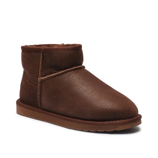 EMU Australia Skórzane śniegowce Stinger Micro Aviator | z dodatkiem wełny ze sklepu Gomez Fashion Store w kategorii Śniegowce damskie - zdjęcie 185379158