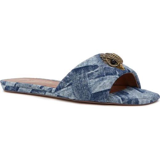 Kurt Geiger Klapki KENSINGTON | z dodatkiem skóry ze sklepu Gomez Fashion Store w kategorii Klapki damskie - zdjęcie 185379165