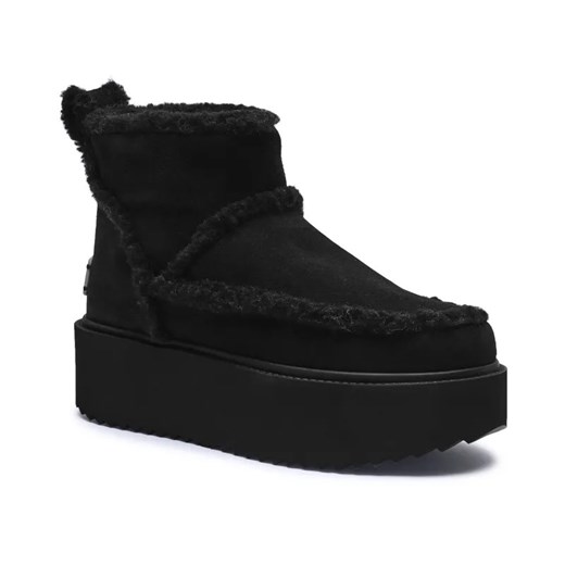 INUIKII Skórzane śniegowce Inuikii X Coccinelle Classic Low Shearling | z dodatkiem wełny ze sklepu Gomez Fashion Store w kategorii Śniegowce damskie - zdjęcie 185379189