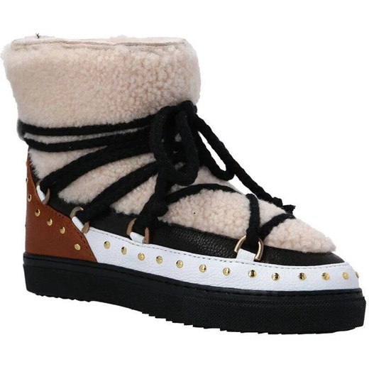 INUIKII Śniegowce CURLY ROCK | z dodatkiem wełny ze sklepu Gomez Fashion Store w kategorii Śniegowce damskie - zdjęcie 185379206
