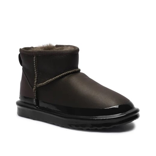 EMU Australia Skórzane śniegowce Stinger Micro Dipped | z dodatkiem wełny ze sklepu Gomez Fashion Store w kategorii Śniegowce damskie - zdjęcie 185379207