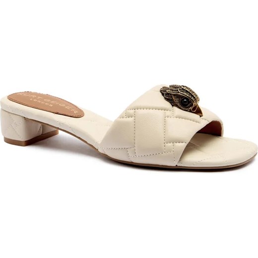 Kurt Geiger Skórzane klapki KENSINGTON ze sklepu Gomez Fashion Store w kategorii Klapki damskie - zdjęcie 185379215