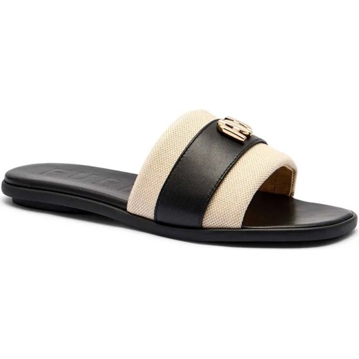 Furla Skórzane klapki CANVAS ze sklepu Gomez Fashion Store w kategorii Klapki damskie - zdjęcie 185379229