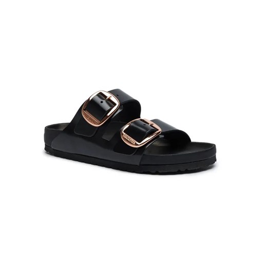 Birkenstock Skórzane klapki Arizona | narrow fit ze sklepu Gomez Fashion Store w kategorii Klapki damskie - zdjęcie 185379287