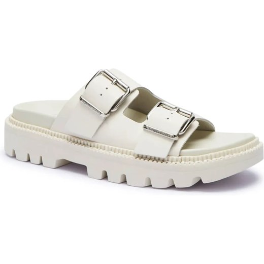 Tommy Jeans Skórzane klapki ze sklepu Gomez Fashion Store w kategorii Klapki damskie - zdjęcie 185379296