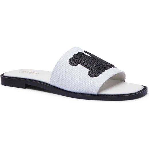MM Klapki GENE | z dodatkiem skóry ze sklepu Gomez Fashion Store w kategorii Klapki damskie - zdjęcie 185379305