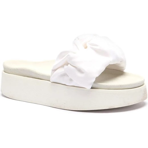 INUIKII Klapki Flower | z dodatkiem skóry ze sklepu Gomez Fashion Store w kategorii Klapki damskie - zdjęcie 185379339