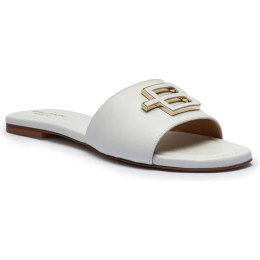 Baldinini Skórzane klapki ze sklepu Gomez Fashion Store w kategorii Klapki damskie - zdjęcie 185379345