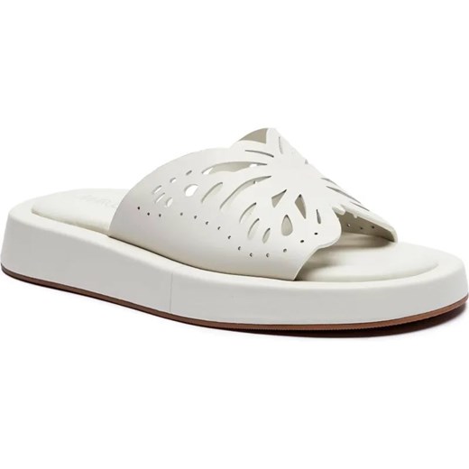 Marc Cain Skórzane klapki ze sklepu Gomez Fashion Store w kategorii Klapki damskie - zdjęcie 185379368