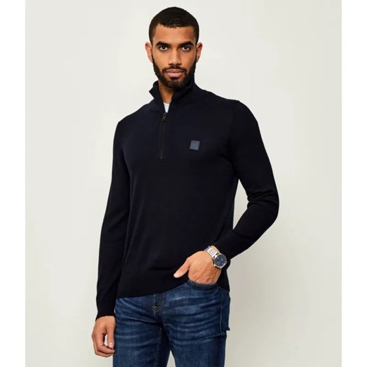 BOSS ORANGE Sweter Kanobix_S | Regular Fit | z dodatkiem kaszmiru ze sklepu Gomez Fashion Store w kategorii Swetry męskie - zdjęcie 185379406