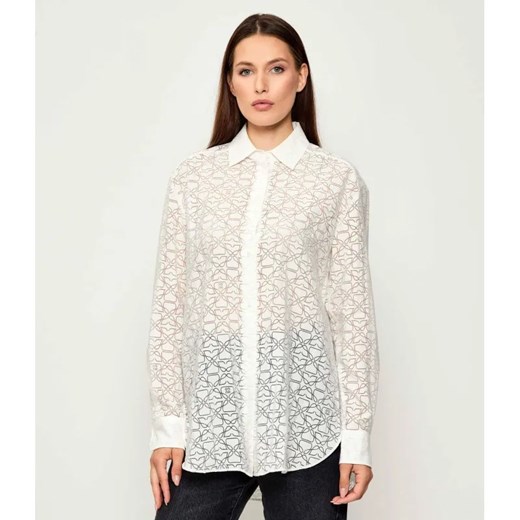 HUGO Koszula | Oversize fit ze sklepu Gomez Fashion Store w kategorii Koszule damskie - zdjęcie 185379415