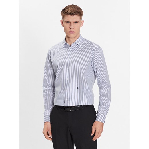 Seidensticker Koszula 01.140530 Niebieski Slim Fit ze sklepu MODIVO w kategorii Koszule męskie - zdjęcie 185384929