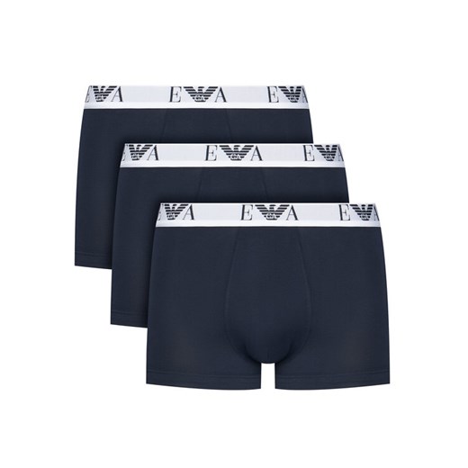 Emporio Armani Underwear Komplet 3 par bokserek EM000259 AF14131 MB139 Granatowy ze sklepu MODIVO w kategorii Majtki męskie - zdjęcie 185385005