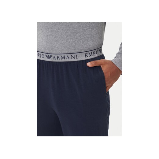 Emporio Armani Underwear Piżama EM000610 AF10776 M8098 Szary Regular Fit XL MODIVO