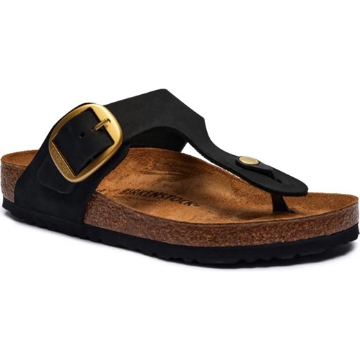 Birkenstock Skórzane japonki Gizeh Big Buckle | Regular Fit ze sklepu Gomez Fashion Store w kategorii Klapki damskie - zdjęcie 185386126