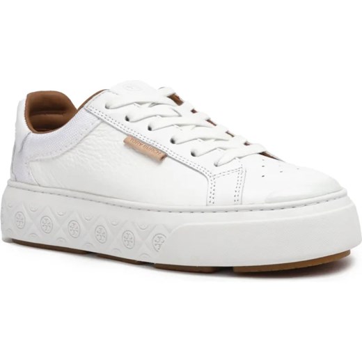 TORY BURCH Skórzane trampki ze sklepu Gomez Fashion Store w kategorii Buty sportowe damskie - zdjęcie 185386147