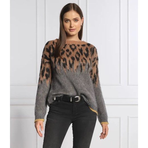 Liu Jo Sweter | Regular Fit | z dodatkiem wełny ze sklepu Gomez Fashion Store w kategorii Swetry damskie - zdjęcie 185386198