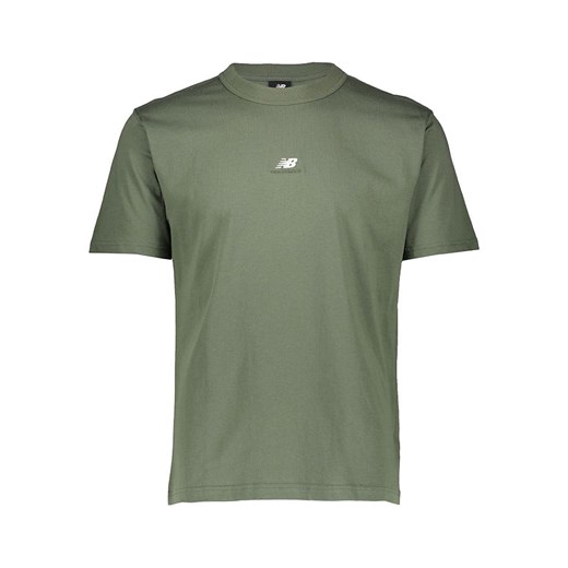 New Balance Koszulka &quot;Athletics Remastered&quot; w kolorze khaki ze sklepu Limango Polska w kategorii T-shirty męskie - zdjęcie 185387368