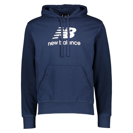 New Balance Bluza &quot;Essentials Stacked&quot; w kolorze granatowym New Balance XL Limango Polska okazja