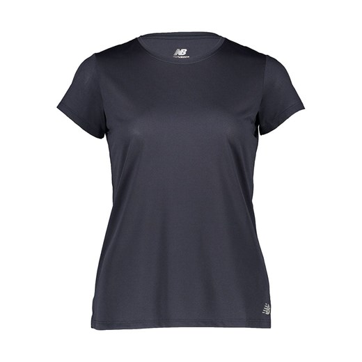 New Balance Koszulka &quot;Core&quot; w kolorze granatowym do biegania ze sklepu Limango Polska w kategorii Bluzki damskie - zdjęcie 185387416