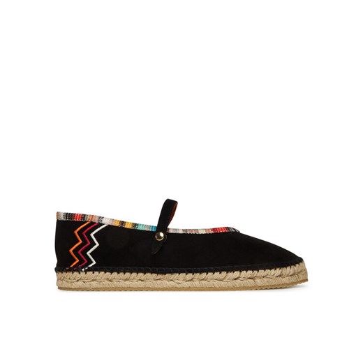 Espadryle M Missoni Lola MWB012_001 Czarny ze sklepu eobuwie.pl w kategorii Espadryle damskie - zdjęcie 185387459