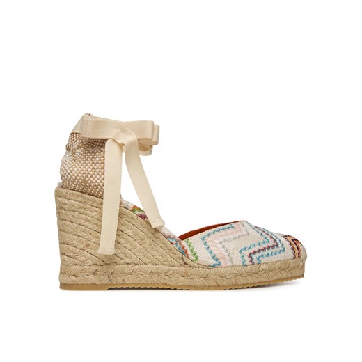 Espadryle M Missoni Eva 80 MWB008_081 Biały ze sklepu eobuwie.pl w kategorii Espadryle damskie - zdjęcie 185387486