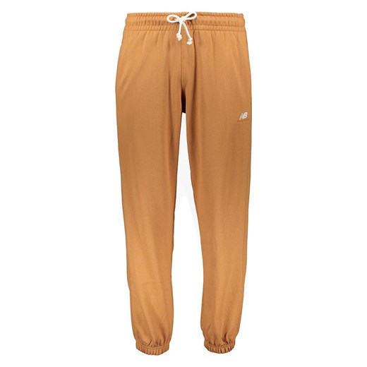 New Balance Spodnie dresowe &quot;Athletics Remastered&quot; w kolorze jasnobrązowym ze sklepu Limango Polska w kategorii Spodnie męskie - zdjęcie 185388725