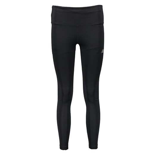 New Balance Legginsy sportowe &quot;5K&quot; w kolorze czarnym New Balance XS Limango Polska wyprzedaż