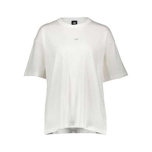 New Balance Koszulka &quot;Athletics&quot; w kolorze białym ze sklepu Limango Polska w kategorii Bluzki damskie - zdjęcie 185388815