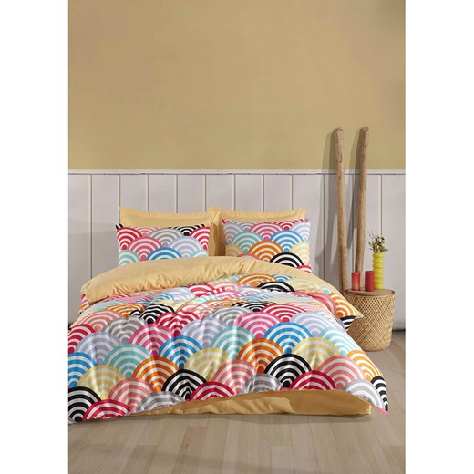 Colourful Cotton Komplet pościeli &quot;Gokkusagi&quot; ze wzorem ze sklepu Limango Polska w kategorii Pościele - zdjęcie 185389969