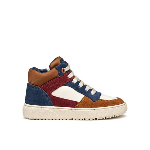 Sneakersy Geox J Theleven J46LDC 05422 C1MD6 D Brązowy ze sklepu eobuwie.pl w kategorii Buty sportowe dziecięce - zdjęcie 185390279