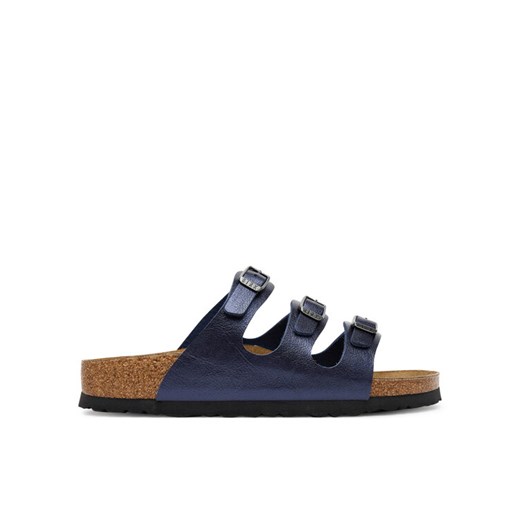 Klapki Birkenstock Florida 1030316 Granatowy ze sklepu eobuwie.pl w kategorii Klapki damskie - zdjęcie 185390296