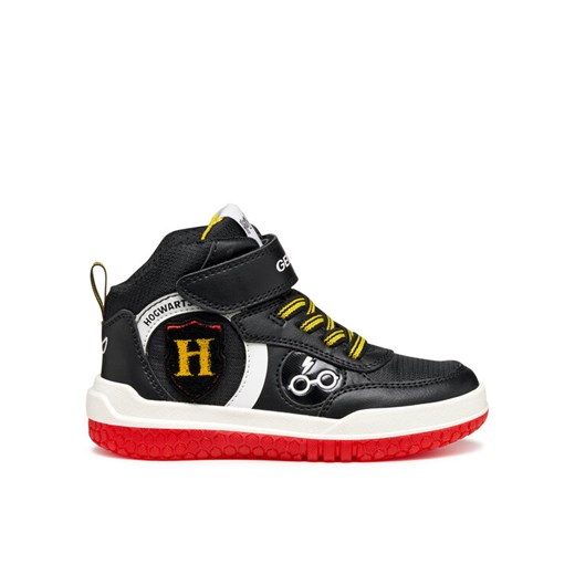 Sneakersy Geox J Buzzerlight J56MCD 054FU C0048 D Czarny ze sklepu eobuwie.pl w kategorii Buty sportowe dziecięce - zdjęcie 185390307