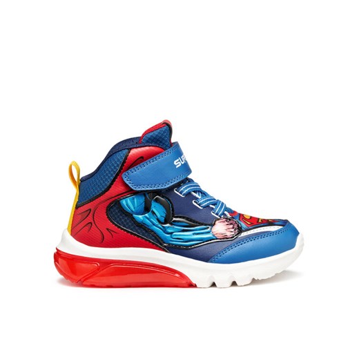 Sneakersy Geox J Ciberdron J56LBF 0BC14 C0200 M Niebieski ze sklepu eobuwie.pl w kategorii Buty sportowe dziecięce - zdjęcie 185390328