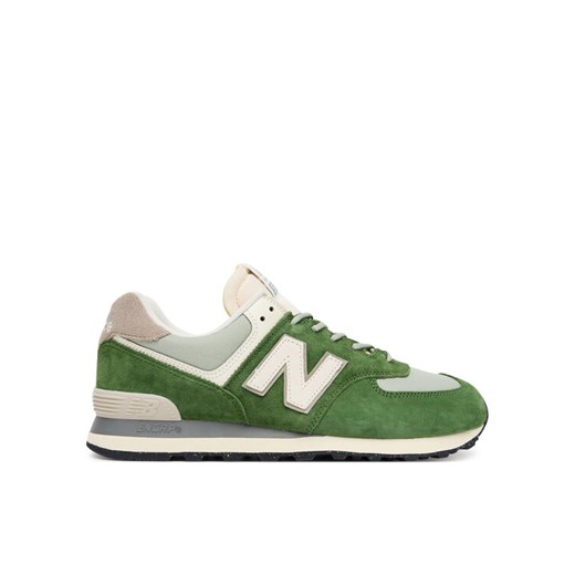 Sneakersy New Balance U574GRE M Zielony ze sklepu eobuwie.pl w kategorii Buty sportowe męskie - zdjęcie 185390396