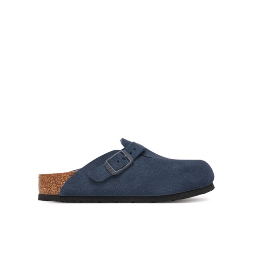Klapki Birkenstock Boston Kids 1030386 Granatowy ze sklepu eobuwie.pl w kategorii Klapki dziecięce - zdjęcie 185390397