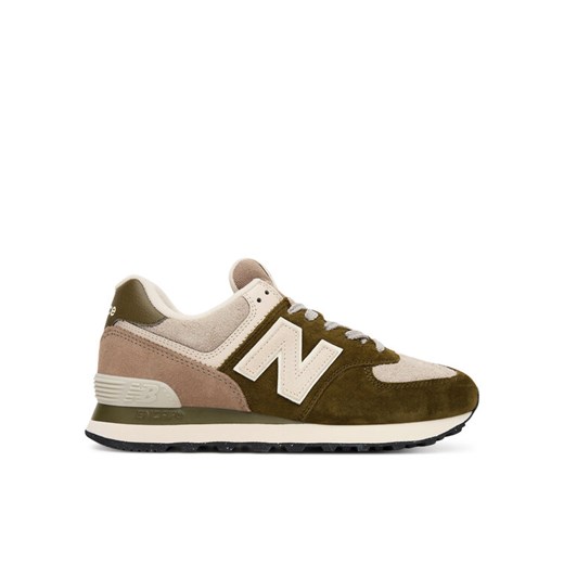 Sneakersy New Balance U574BWS W Zielony ze sklepu eobuwie.pl w kategorii Buty sportowe damskie - zdjęcie 185390406
