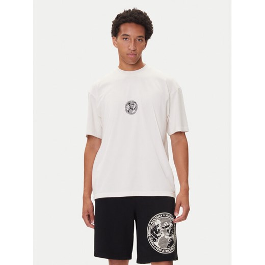 HUGO T-Shirt Dwresto 50542366 Biały Regular Fit ze sklepu MODIVO w kategorii T-shirty męskie - zdjęcie 185391238