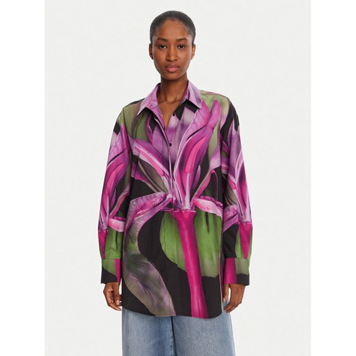 Desigual Koszula Orquidea Lacroix 25WWCW20 Kolorowy Relaxed Fit ze sklepu MODIVO w kategorii Koszule damskie - zdjęcie 185391295