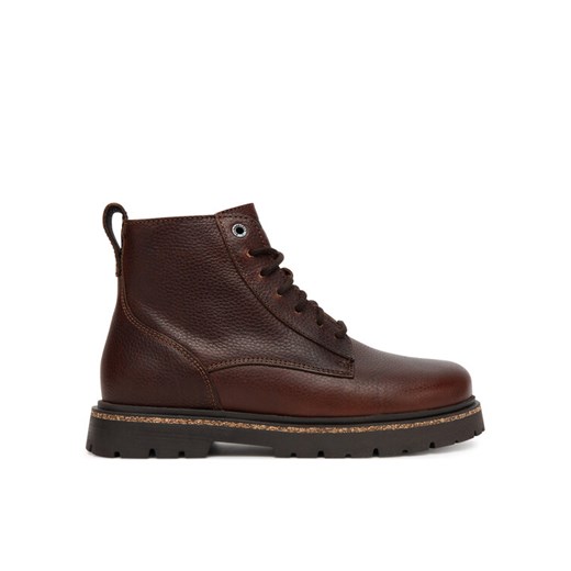 Birkenstock Trapery Highwood Lace Mid 1030784 Brązowy ze sklepu MODIVO w kategorii Workery damskie - zdjęcie 185391349