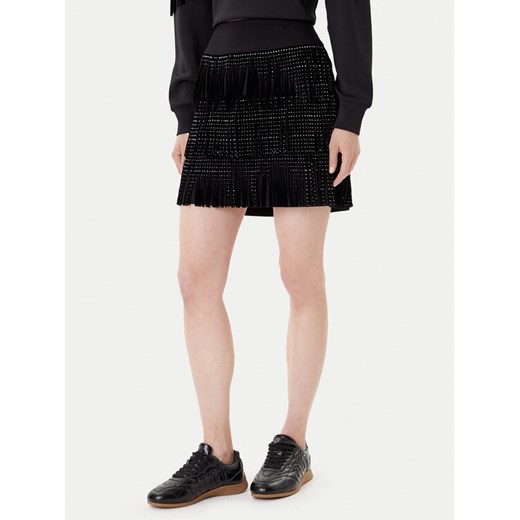 DKNY Spódnica mini P53N6C59 Czarny Regular Fit ze sklepu MODIVO w kategorii Spódnice - zdjęcie 185391396