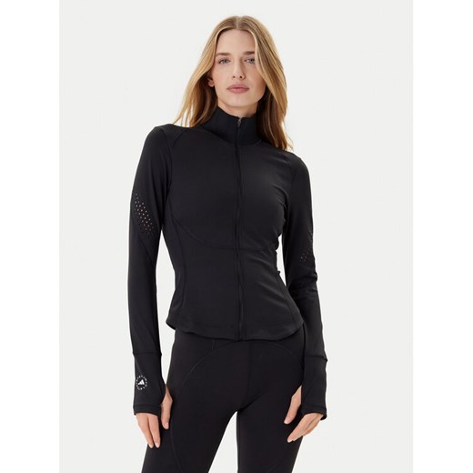 adidas by Stella McCartney Koszulka techniczna Training Midlayer JW4551 Czarny Slim Fit ze sklepu MODIVO w kategorii Bluzki damskie - zdjęcie 185391459