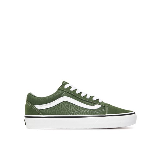 Vans Tenisówki Old Skool VN000D2VZ3R1 Zielony ze sklepu MODIVO w kategorii Trampki dziecięce - zdjęcie 185391495