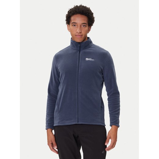 Jack Wolfskin Polar Taunus Fz 1711451 Granatowy Regular Fit ze sklepu MODIVO w kategorii Bluzy męskie - zdjęcie 185391555