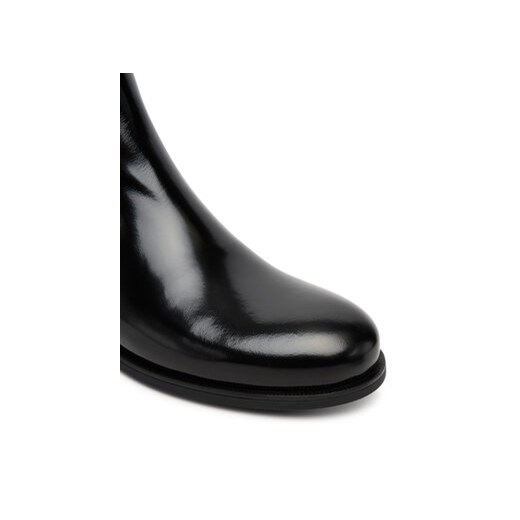 BOSS Sztyblety Lycia 50552791 Czarny 40 MODIVO