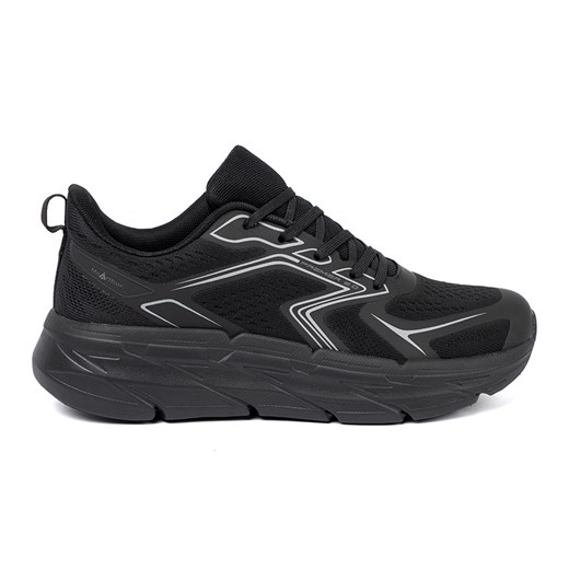 Shelvt Lekkie buty sportowe czarne na grubej podeszwie McArthur ze sklepu ButyModne.pl w kategorii Buty sportowe męskie - zdjęcie 185393595
