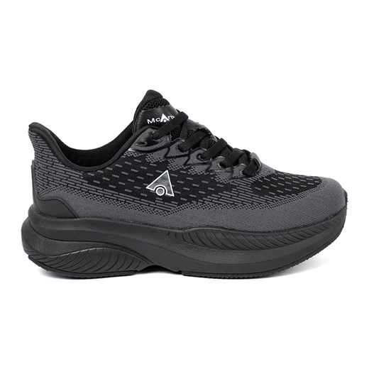 Shelvt Lekkie czarne sneakersy z oddychającą cholewką McArthur ze sklepu ButyModne.pl w kategorii Buty sportowe damskie - zdjęcie 185393597
