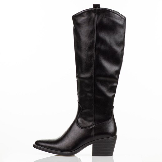 Czarne kozaki damskie M.Daszyński Sa261-6 40 suzana.pl